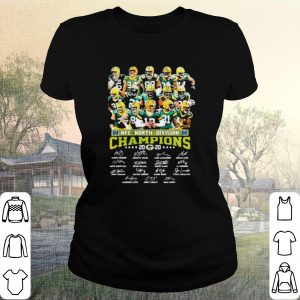 Cool Nfc North Division Champions 2020 Signature shirt 1