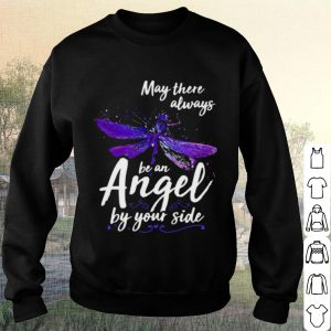 Cool May There Always Be An Angel By Your Side Dragonfly shirt 2