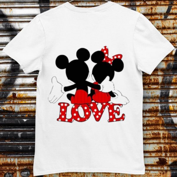 Top Disney Valentines Mickey Minnie Love Hug shirt