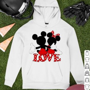 Top Disney Valentines Mickey Minnie Love Hug shirt 2