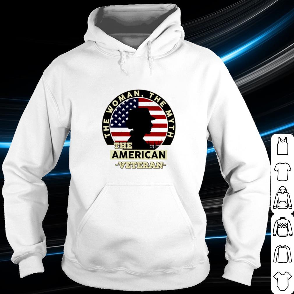 fc4bcb55 original the woman the myth the american veteran shirt 4 - Original The woman the myth the American Veteran shirt