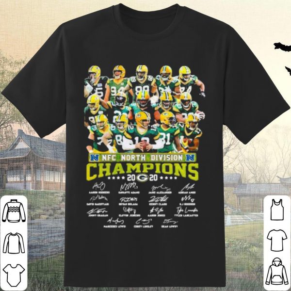 Cool Nfc North Division Champions 2020 Signature shirt