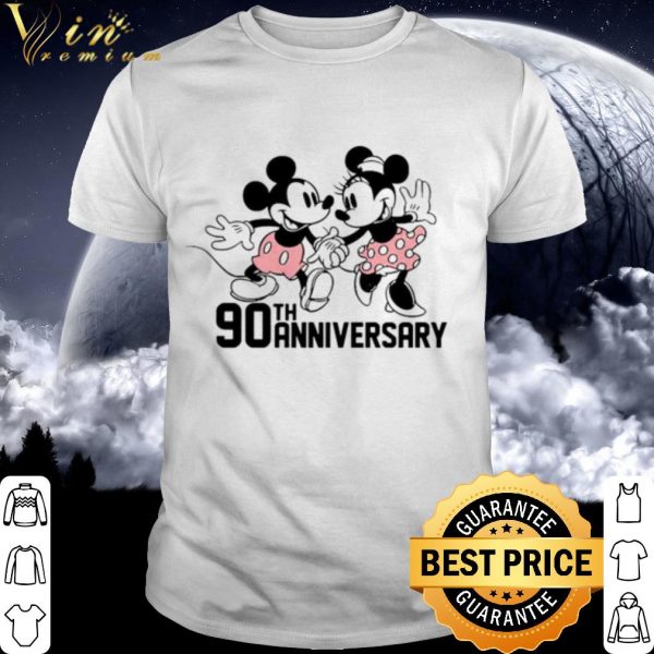 Pretty Mickey And Minnie 90th Anniversary shirt