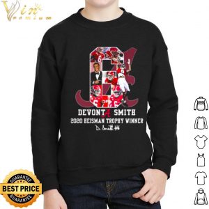 Pretty Devonta Smith 2020 Heisman Trophy Winner Signature shirt 1