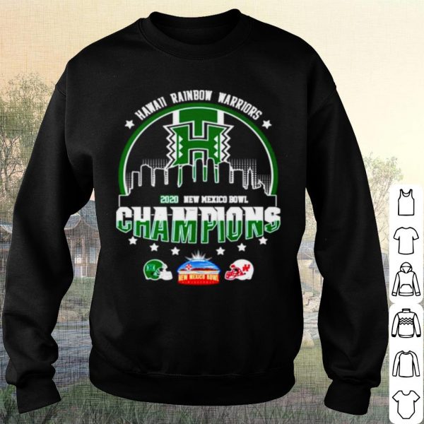 Pretty Hawaii Rainbow Warriors 2020 New Mexico Bowl Champions shirt