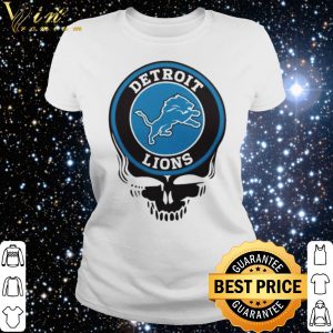 Top Detroit Lions Nfl Football Skull shirt 2