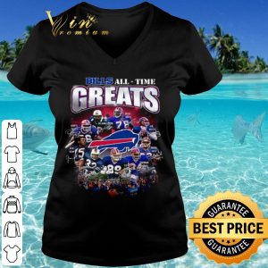 Pretty Buffalo Bills All Time Greats Member Signatures shirt 2