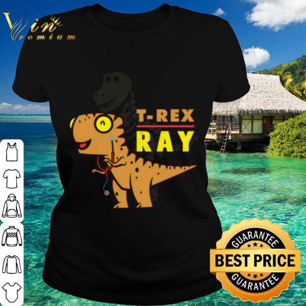 Original XRay Tech TRex Dinosaur Radiology Tech Cartoon shirt