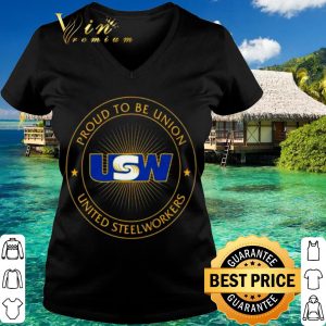 Original Proud To Be Union United Steelworkers Logo Stars shirt 2