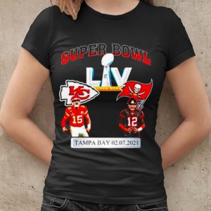 Top Tampa bay buccaneers vs kansas city chiefs super bowl 2021 shirt 1