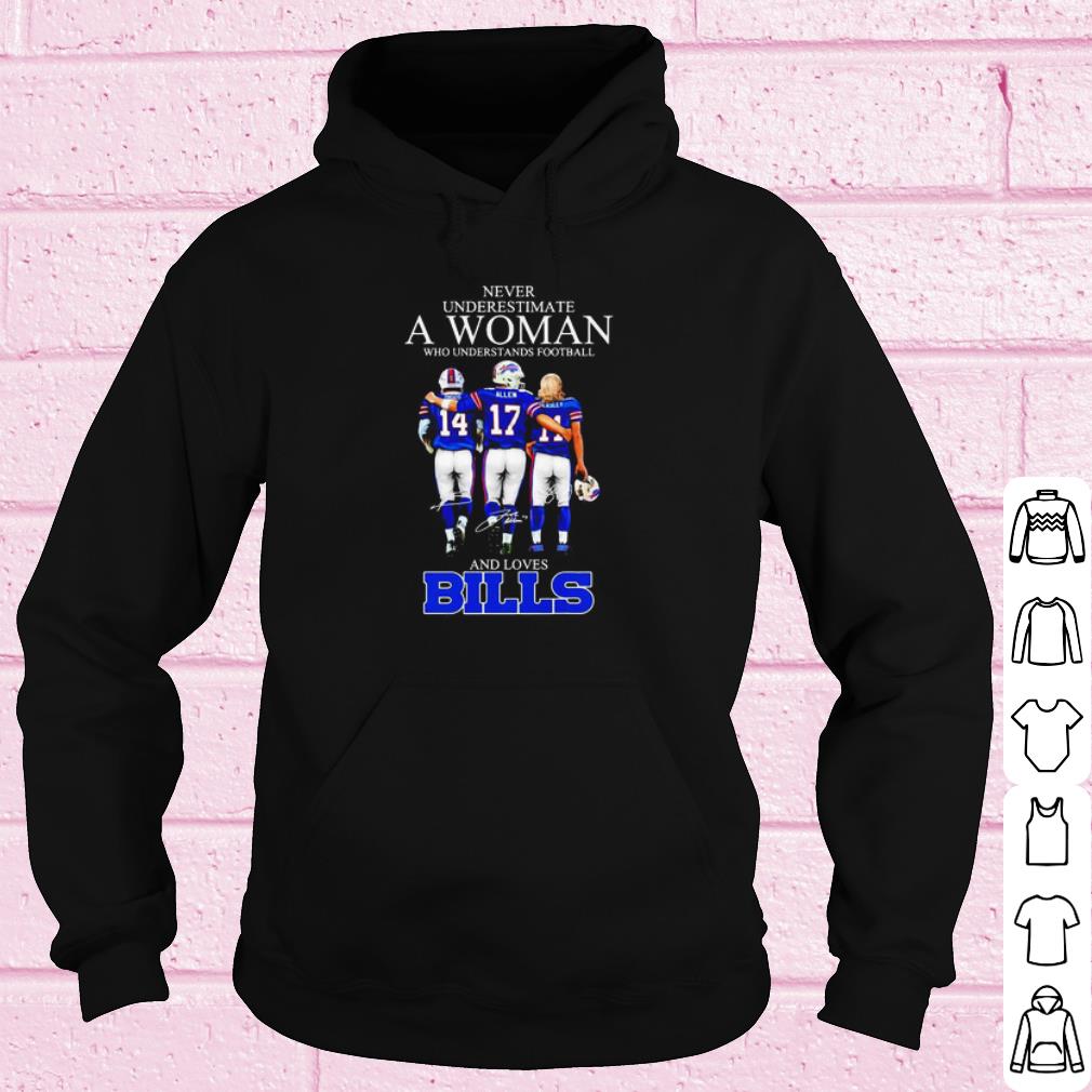 0cdc4d8c top never underestimate a woman who understands football and loves bills shirt 4 - Top Never underestimate a woman who understands football and loves Bills shirt