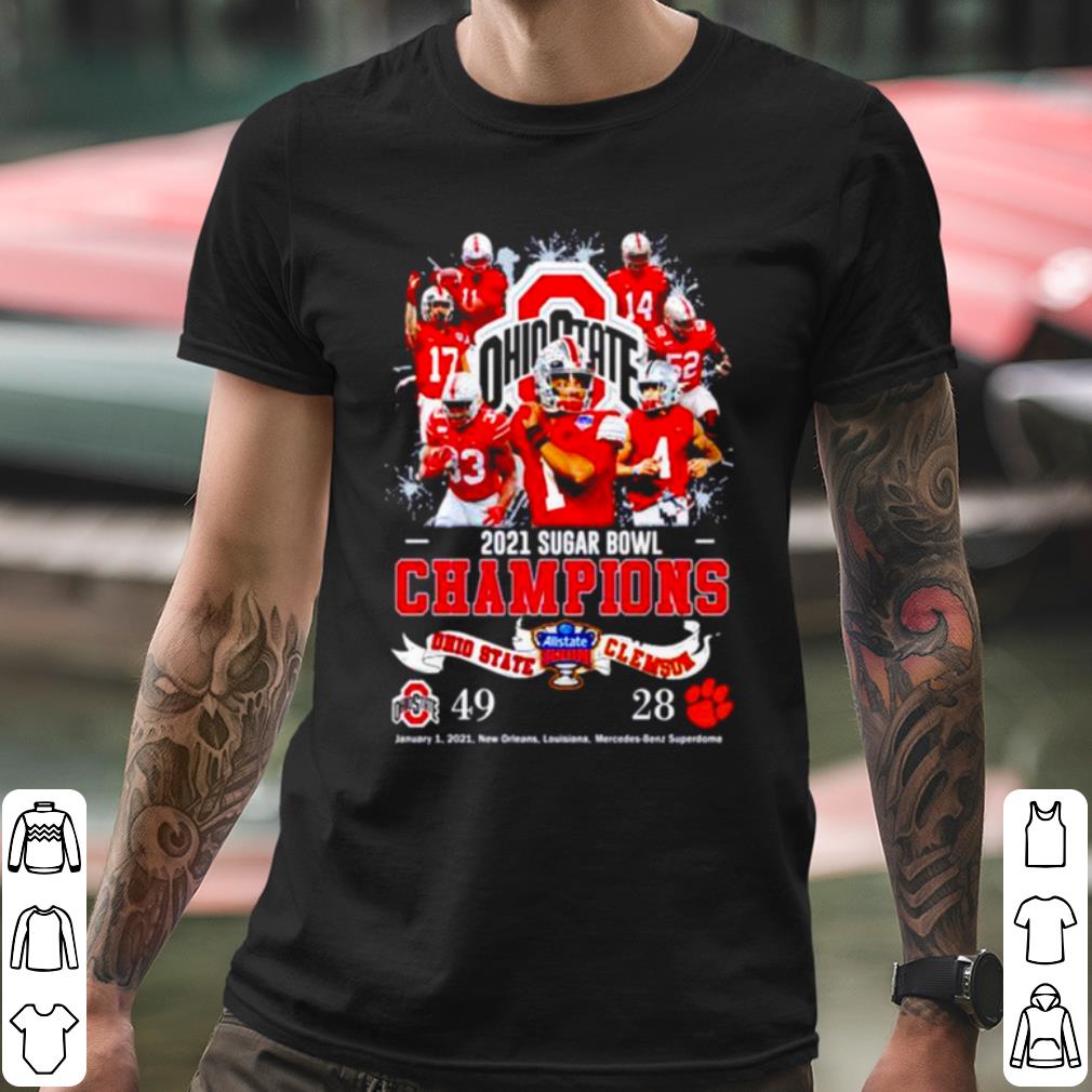 Pretty Ohio State 2021 Sugar Bowl Champions Ohio State 49 Clemson 28 shirt 0ffcf855 pretty ohio state 2021 sugar bowl champions ohio state 49 clemson 28 shirt 4 - Pretty Ohio State 2021 Sugar Bowl Champions Ohio State 49 Clemson 28 shirt