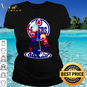 Cool NHL Edmonton Oilers Rick and Morty shirt 1