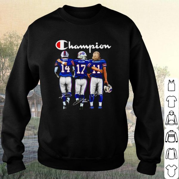 Pretty Buffalo Bills Champion Diggs Allen Beasley Signature shirt