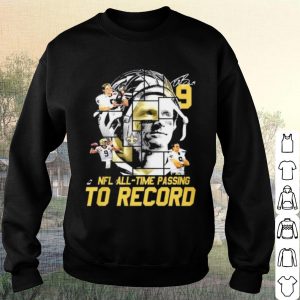 Pretty New Orleans Saints Nfl all time passing to record signature shirt 2