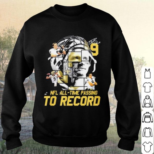 Pretty New Orleans Saints Nfl all time passing to record signature shirt