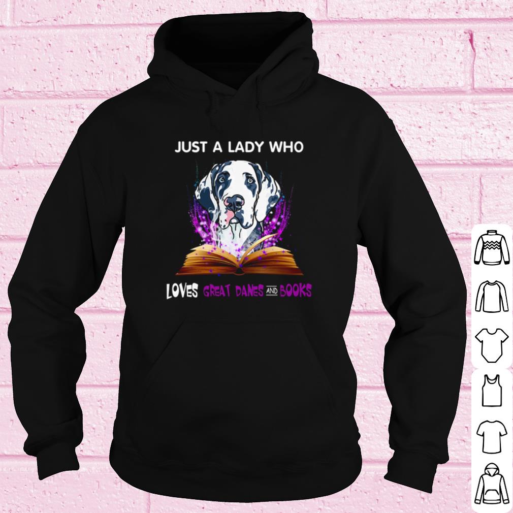 15bf245f top just a lady who loves great dane and books shirt 4 - Top Just A Lady Who Loves Great Dane And Books shirt