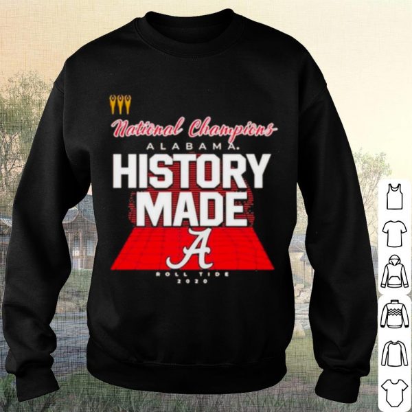 Pretty History Made Alabama 2021 National Championship shirt