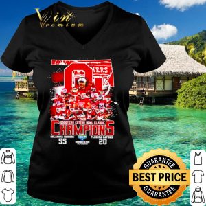 Top 2020 Oklahoma Sooners Goodyear Cotton Bowl Classic Champions shirt 2