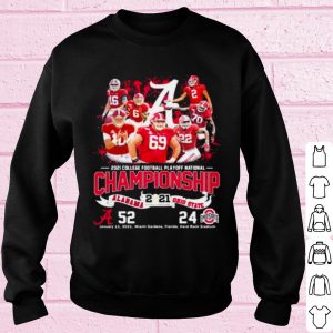 Top College Football Playoff National Championship Alabama Win Ohio State shirt 2