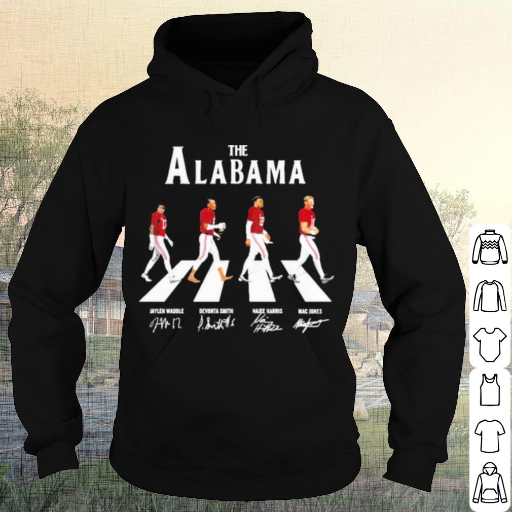1d6b6e3f original the alabama abbey road 2021 signatures shirt 4 - Original The Alabama Abbey Road 2021 Signatures shirt