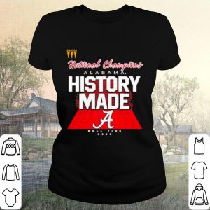 Pretty History Made Alabama 2021 National Championship shirt 1