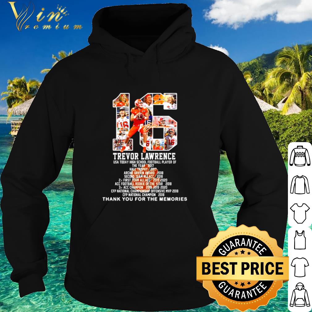 Top 16 Trevor Lawrence Usa Today High School Football Thank The Memories shirt 1e06d662 top 16 trevor lawrence usa today high school football thank the memories shirt 4 - Top 16 Trevor Lawrence Usa Today High School Football Thank The Memories shirt
