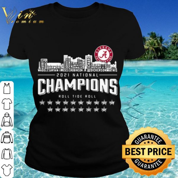 Cool Crimson Tide 2021 national Champions roll Tide roll 1935 2021 shirt