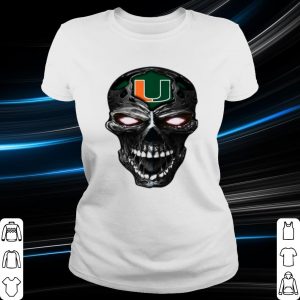 Skull Miami Hurricanes Football shirt 1