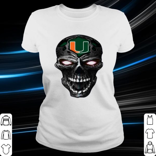 Skull Miami Hurricanes Football shirt