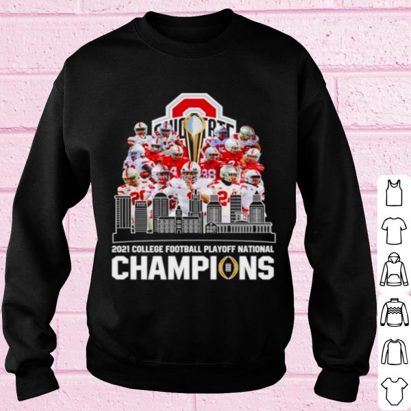 Top 2021 College Football Playoff National Champions Ohio State Buckeyes shirt