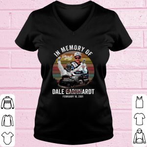 Top Dale Earnhardt In Memory Of February 18 2001 Signature Vintage shirt 1