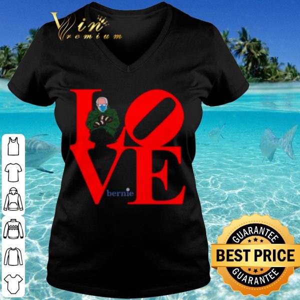 Cool Love Bernie Sanders 2021 Inauguration Happy Valentine shirt