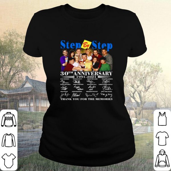 Pretty Step By Step 30th Anniversary 1991 2021 Thank The Memories Signatures shirt
