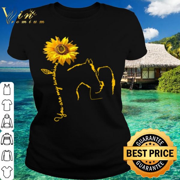 Top Horse You Are My Sunshine Bailey Laurra shirt