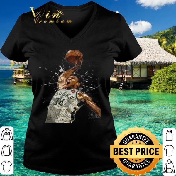Top Giannis Antetokounmpo 34 Bucks Jersey Basketball shirt