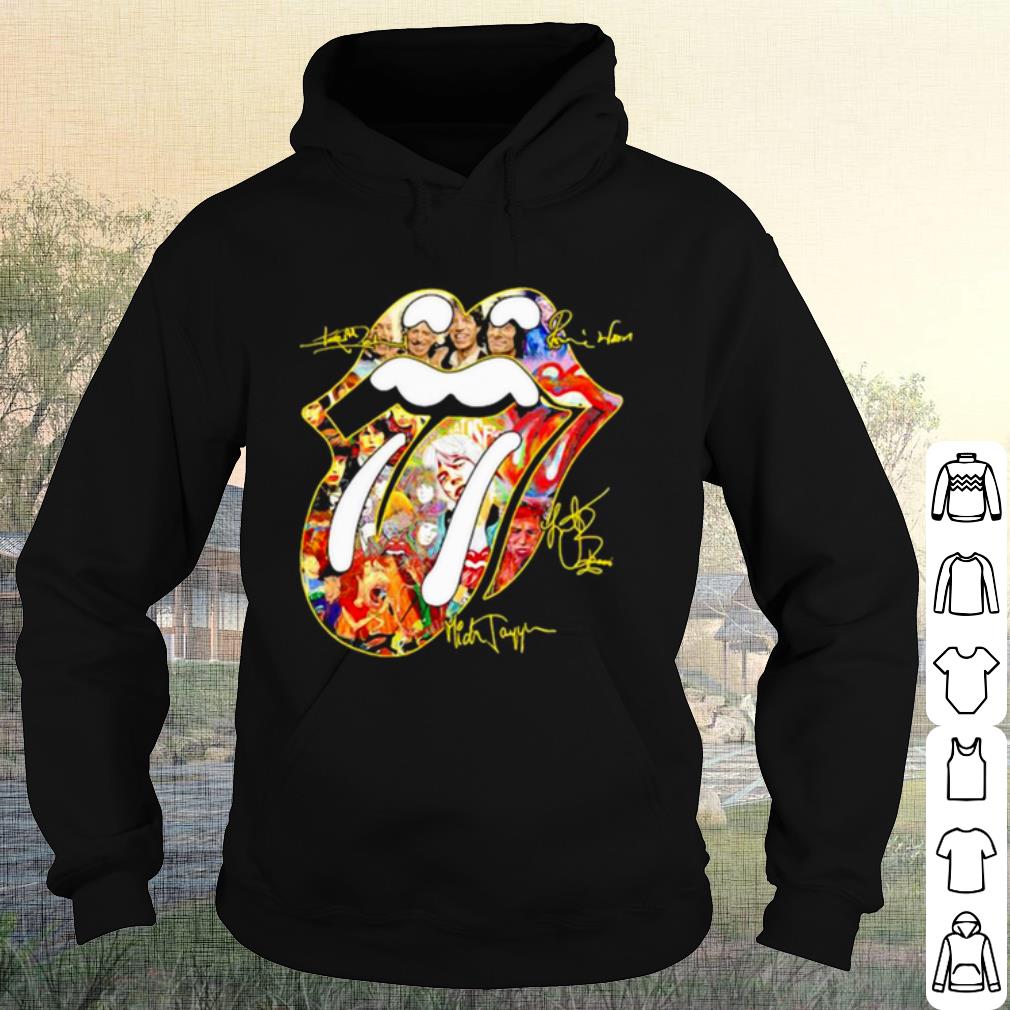 361c65e8 original rolling stone lips signature shirt 4 - Original Rolling Stone Lips Signature shirt