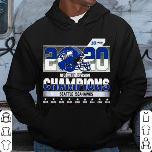 Cool Seattle Seahawks 2020 NFC West Division Champions shirt 2