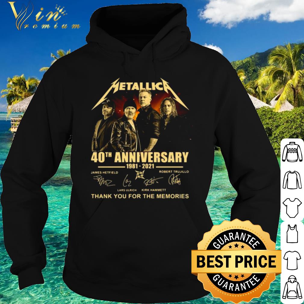 39d4d9e0 original metallica 40th anniversary 1981 2021 thank for the memories signature shirt 4 - Original Metallica 40th Anniversary 1981 2021 Thank For The Memories Signature shirt