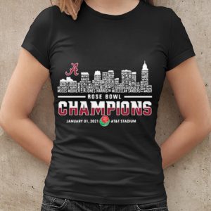 Cool Alabama Crimson Tide Rose Champions January shirt 1