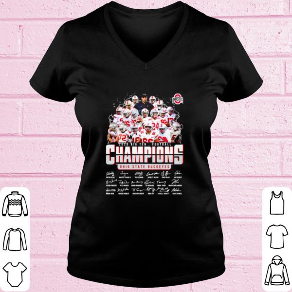 Top Ohio State Buckeyes 2020 Big Ten Football Champions shirt
