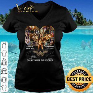 Cool William Moulton Marston Wonder Woman Thank The Memories Signature shirt 2