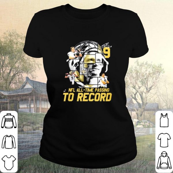 Pretty New Orleans Saints Nfl all time passing to record signature shirt