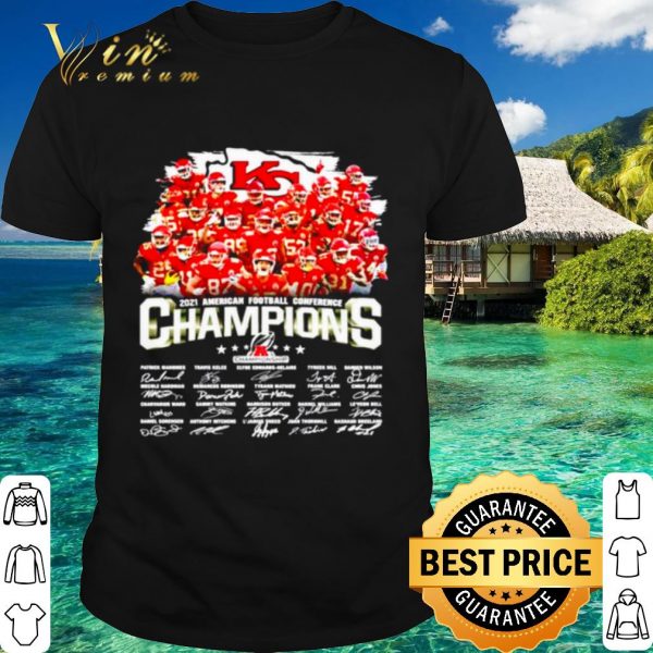 Original Kansas City Chiefs 2021 American Football Conference Champions shirt