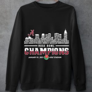 Cool Alabama Crimson Tide Rose Champions January shirt 2