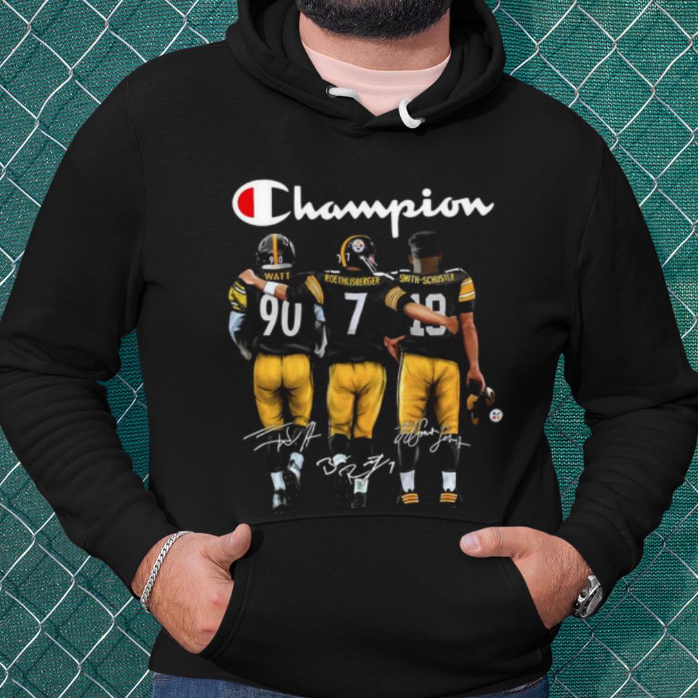 Cool Champion Watt Roethlisberger and Smith Schuster Signatures shirt 57700670 cool champion watt roethlisberger and smith schuster signatures shirt 4 - Cool Champion Watt Roethlisberger and Smith Schuster Signatures shirt