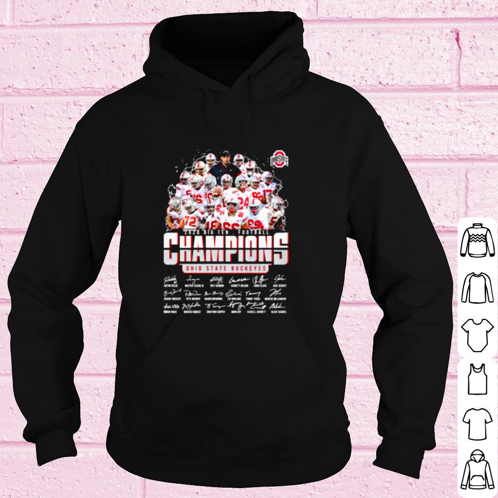 599c2fbc top ohio state buckeyes 2020 big ten football champions shirt 4 - Top Ohio State Buckeyes 2020 Big Ten Football Champions shirt