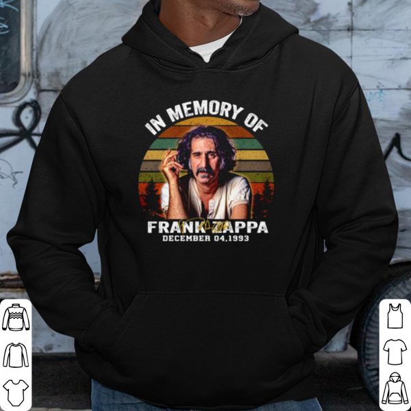 Cool In Memory Of Frank Zappa December 04 1993 Vintage shirt