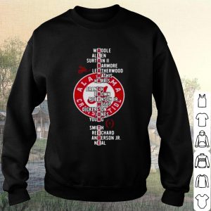 Pretty Alabama Crimson Tide Player Team Name shirt 2