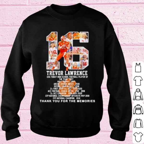 Top Trevor Lawrence Usa Today High School Football Player Of Year 2017 shirt